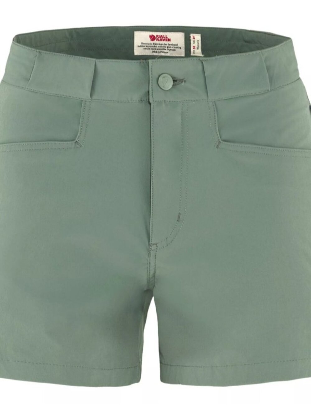 Fjallraven Women's High Coast Liet Shorts in Patina Green NWT